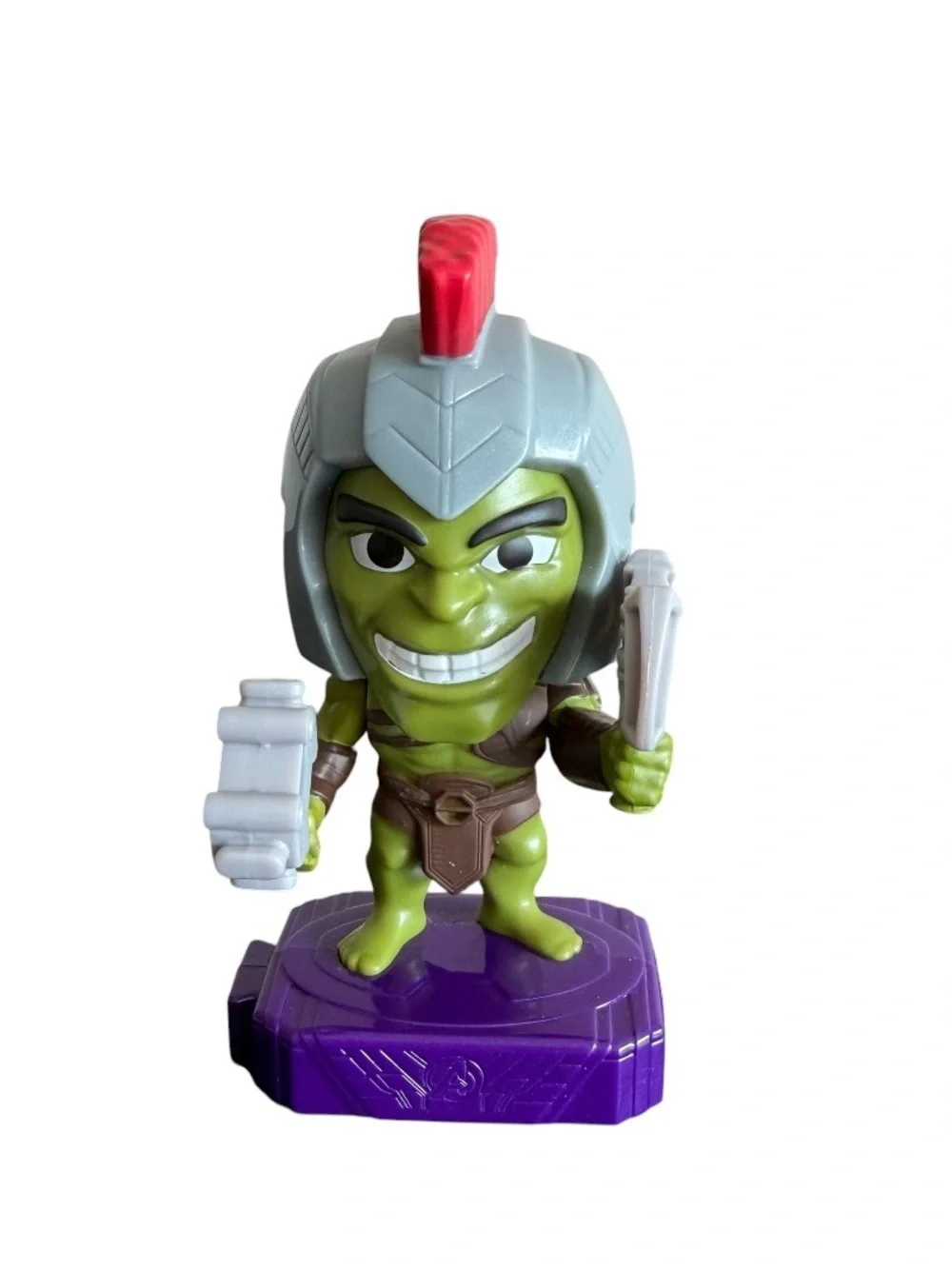 McDonalds Gladiator Hulk Happy Meal Toy Figure 6 Marvel Studio Heroes 2020